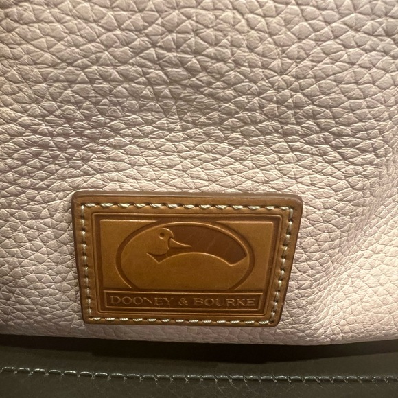 Dooney & Bourke Blush and Brown Leather Bag - Picture 2 of 6